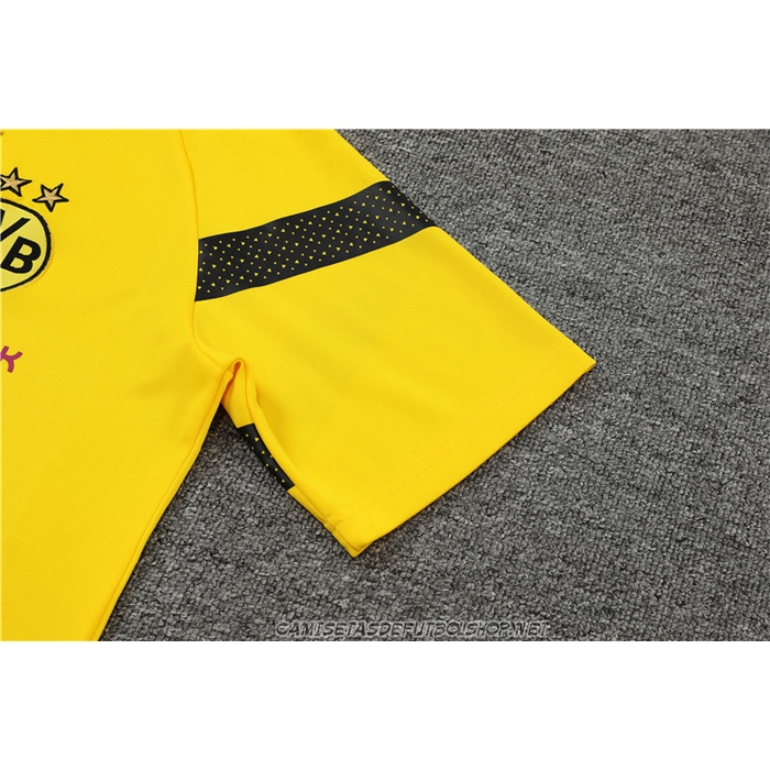 Camiseta de Entrenamiento Borussia Dortmund 22-23 Amarillo